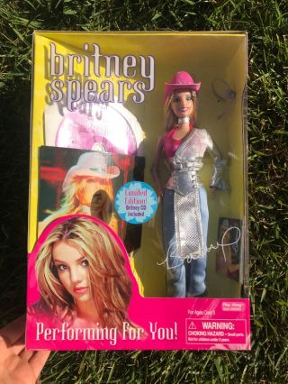 Britney Spears Doll Performing For You Limited Edition