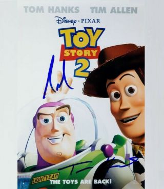 Tom Hanks / Tim Allen (toy Story) Autographed Signed 8x10 Photo Reprint