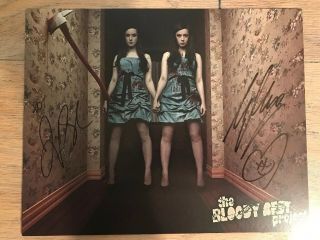 Soska Sisters Signed 8 X 10 Photo Autograph Horror Twisted Twins American Mary