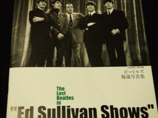 The Lost Beatles In Ed Slivan Shows Photo Book Playboy 2003 Japan 1964