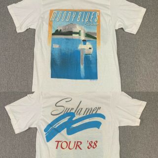 Vintage Moody Blues Sur La Mer 1988 Tour Shirt Mens Xs - Womens Medium