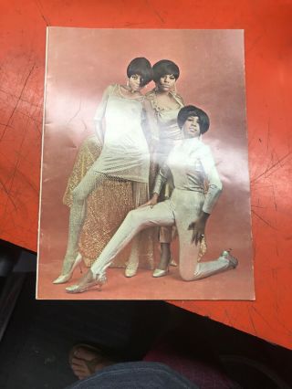 Diana Ross And The Supremes 1967 Concert Tour Program