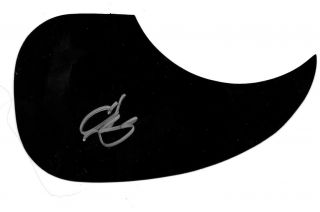 Chris Young Signed Autographed Acoustic Guitar Pickguard Country Music Star