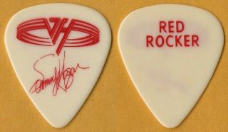 Van Halen 1993 Right Here Right Now Concert Tour Sammy Hagar Guitar Pick