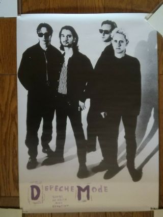 Depeche Mode Songs Of Faith And Devotion Japan Promo Poster Alfa 28.  5/20 Inch