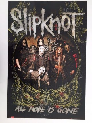 Slipknot,  All Hope Is Gone,  Authentic Licensed 2009 Poster