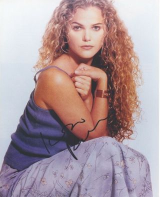 Signed Color Photo Of Keri Russell