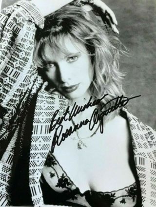 Rosanna Arquette Signed Autographed Photo.  Pulp Fiction.  Playboy.  Madonna.  Nude