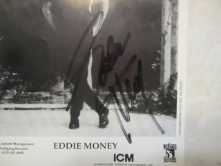 Music Legend Eddie Money Signed Autographed 8x10 Photo (May You Rest In Peace) 2