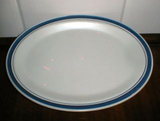 Royal Doulton Biscay 13 " Oval Platter And One Oval Vegetable Bowl