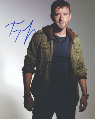 Signed Color Photo Of T.  J.  Thyne Of " Bones "