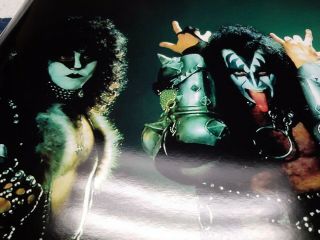 Kiss poster print 24x33 GENE SIMMONS PAUL STANLEY CREATURES 1982 ACE FREHLEY 2