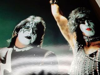 Kiss poster print 24x33 GENE SIMMONS PAUL STANLEY CREATURES 1982 ACE FREHLEY 3