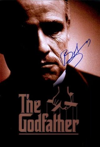 Robert Duval (the Godfather Brando) Autographed Signed 8x10 Photo Reprint