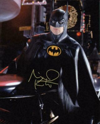 Michael Keaton Batman,  Bruce Wayne Autographed Signed 8x10 Photo Reprint