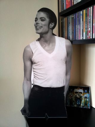 Michael Jackson Promo Display Stand Standee Dangerous In The Closet