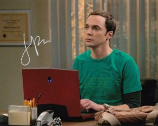Jim Parsons Sheldon,  Big Bang Theory Signed Autograph 8x10 Photo
