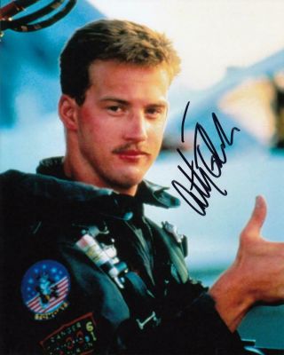 Anthony Edwards Goose,  Top Gun Signed Autograph 8x10 Photo