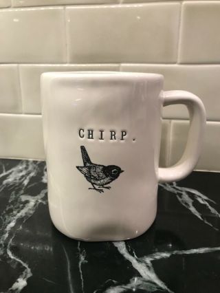 Rare Rae Dunn “chirp” Bird Mug/cup.  Early Line.