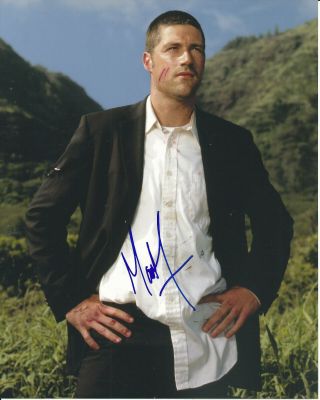 Matthew Fox Lost In - Person Hand Signed Autographed Photo