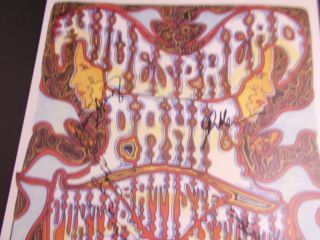 Widespread PANIC CONCERT POSTER - 2008 - Orleans LA.  SIGNED BY BAND 2