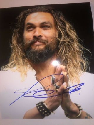 Jason Momoa G O T Game Of Thrones Signed 8 X 10 Photo Autograph Picture Auto
