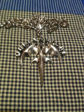 Queensryche Metal Pendant Not Pin Necklace Heavy Metal