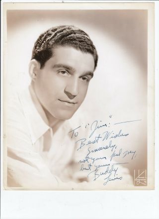 Buddy Lewis Signed Autographed 8x10 Glossy Photo - 60s Tv Show Actor D.  1986