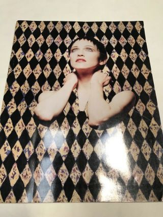 Madonna The Girlie Show Tour Program (1993)