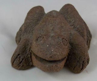 What Cheer Male Frog Made By What Cheer,  Iowa Pottery