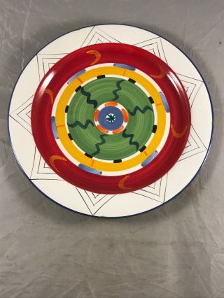 Clementina Van Der Walt South Africa Ceramic Studio Dinner Plate 10 " A