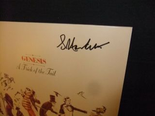 Genesis Trick Of The Tail Official Signed Steve Hackett 2018 Press 2
