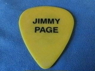 Jimmy Page Guitar Pick With The Black Crows 1999