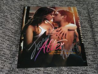 Hero Fiennes - Tiffin Josephine Langford Signed 8x10 Photo After Movie