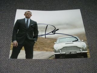 Daniel Craig Signed 8x10 Photo James Bond Spectre Skyfall Movie 2