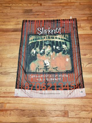 Vintage Slipknot Tapestry Flag Banner 1999 Sic 870621345 42x31