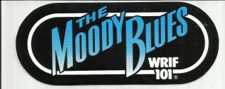 The Moody Blues 1990 - 101 Wrif Sticker