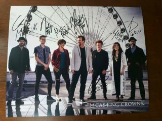 Casting Crowns Only Jesus Tour Signed Autographed Band Photo 8x10