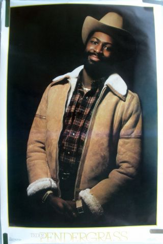 Rare Teddy Pendergrass 1978 Vintage Music Poster