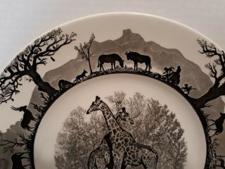 Wedgwood Kruger National Park Giraffe Dinner Plate 2