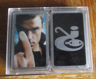 Robbie Williams Rare Intensive Care Promotional Playing Cards Decks