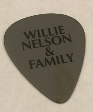 Willie Nelson Guitar Pick By Him Authentic