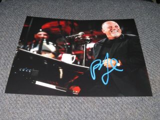 Billy Joel Signed 8x10 Photo Concert Piano Man