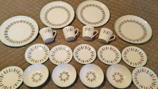 Vintage Marcrest Nordic Chip Plates,  Cups,  Bowls
