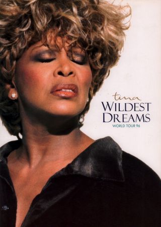 Tina Turner 1996 Wildest Dreams World Tour Concert Program Book / Nmt 2