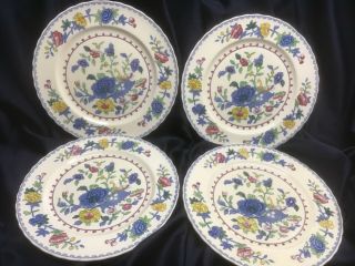 Masons Regency Plantation Colonial Set Of 4 Dinner Plates Made In England Great