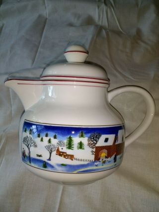 Villeroy Boch Naif Christmas Tea/ Coffee Pot
