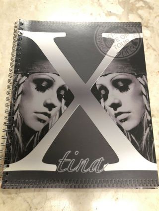 Christina Aguilera Xtina Live On Tour 2003 Tour Book