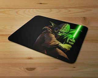 Star Wars Yoda Art Rubber Mouse Mat Pc Mouse Pad