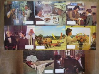 The Go - Between 1971 British Film Lobby Card Set X 8 Julie Christie Alan Bates
